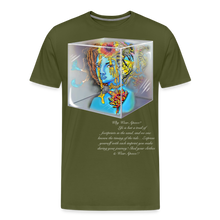 Load image into Gallery viewer, Blue Honey Cube - olive green