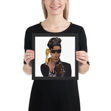 Load image into Gallery viewer, Framed "Prince" poster
