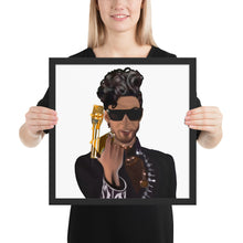 Load image into Gallery viewer, Framed "Prince" poster
