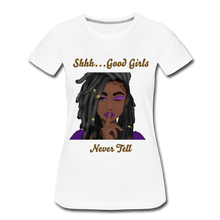 Load image into Gallery viewer, "Good Girl"  Women’s Premium T-Shirt - white

