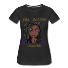 Load image into Gallery viewer, "Good Girl"  Women’s Premium T-Shirt - black
