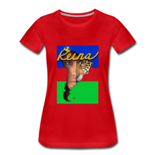 Load image into Gallery viewer, "Reina" (Queen) Women’s Premium T-Shirt - red
