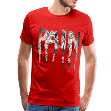 Load image into Gallery viewer, "PAIN" Men's Premium T-Shirt - red
