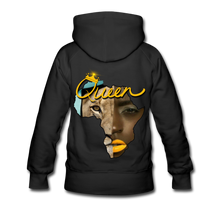 Load image into Gallery viewer, Women’s "Queen" Premium Hoodie - black
