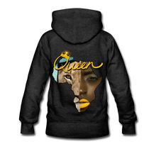 Load image into Gallery viewer, Women’s "Queen" Premium Hoodie - charcoal gray
