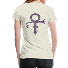 Load image into Gallery viewer, Women’s "Prince" Premium T-Shirt - heather oatmeal
