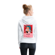Load image into Gallery viewer, Women’s "Bad Girl" Premium Hoodie - white
