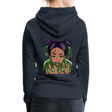 Load image into Gallery viewer, Women’s "Slime Girl" Premium Hoodie - navy
