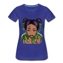 Load image into Gallery viewer, Women’s "Slime Girl" Premium T-Shirt - royal blue
