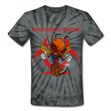 Load image into Gallery viewer, Unisex Tie Dye T-Shirt - spider black
