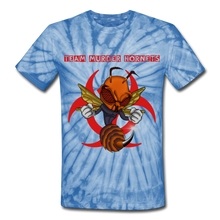 Load image into Gallery viewer, Unisex Tie Dye T-Shirt - spider baby blue
