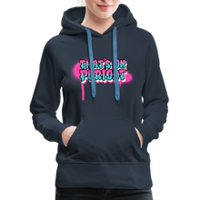 Load image into Gallery viewer, "Periodt!" Women’s Premium Hoodie - navy
