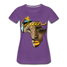 Load image into Gallery viewer, Women’s "Queen" Premium T-Shirt - purple
