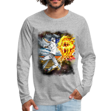 Load image into Gallery viewer, "Flash Dance" Men's Premium Long Sleeve T-Shirt - heather gray
