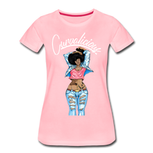 Load image into Gallery viewer, Women’s "Curvalicious" Premium T-Shirt - pink
