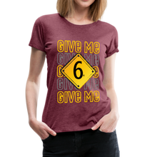 Load image into Gallery viewer, Women’s Premium T-Shirt - heather burgundy
