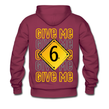 Load image into Gallery viewer, Men’s "6 ft" Premium Hoodie - burgundy
