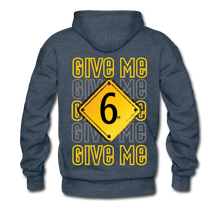 Load image into Gallery viewer, Men’s "6 ft" Premium Hoodie - heather denim
