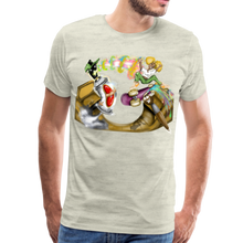 Load image into Gallery viewer, Men's "Sk8" Premium T-Shirt - heather oatmeal
