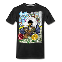 Load image into Gallery viewer, "Concrete Roses" Men's Premium T-Shirt - black
