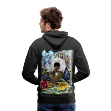 Load image into Gallery viewer, Men’s "Concrete Roses' Premium Hoodie - black
