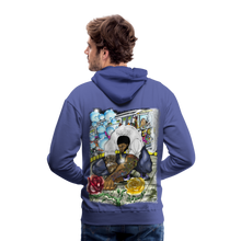 Load image into Gallery viewer, Men’s "Concrete Roses' Premium Hoodie - royalblue
