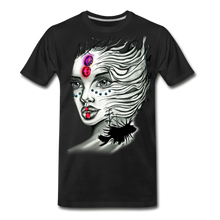 Load image into Gallery viewer, "Coral Girl" Men's Premium T-Shirt - black

