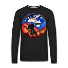 Load image into Gallery viewer, ‘Yin-Yang” Men's Premium Long Sleeve T-Shirt - black
