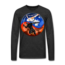 Load image into Gallery viewer, ‘Yin-Yang” Men's Premium Long Sleeve T-Shirt - charcoal gray
