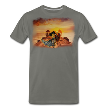 Load image into Gallery viewer, "Her Journey" Men's Premium T-Shirt - asphalt gray

