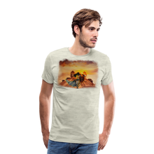 Load image into Gallery viewer, "Her Journey" Men's Premium T-Shirt - heather oatmeal
