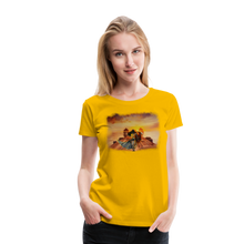 Load image into Gallery viewer, “Scorned” Women’s Premium T-Shirt - sun yellow
