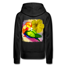 Load image into Gallery viewer, “Pretty Bird” Women’s Premium Hoodie - black

