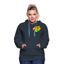 Load image into Gallery viewer, “Pretty Bird” Women’s Premium Hoodie - navy
