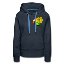 Load image into Gallery viewer, “Pretty Bird” Women’s Premium Hoodie - navy
