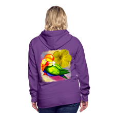 Load image into Gallery viewer, “Pretty Bird” Women’s Premium Hoodie - purple
