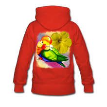 Load image into Gallery viewer, “Pretty Bird” Women’s Premium Hoodie - red
