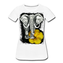 Load image into Gallery viewer, “Beauty and the Bull” Women’s Premium T-Shirt - white

