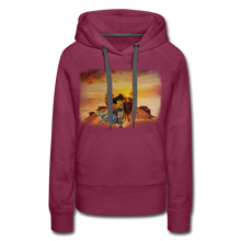 Load image into Gallery viewer, “Scorned” Women’s Premium Hoodie - burgundy
