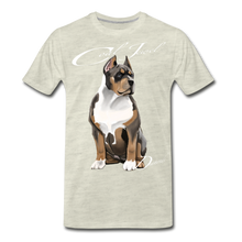 Load image into Gallery viewer, “Pressure Creates” Men's Premium T-Shirt - heather oatmeal
