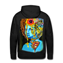 Load image into Gallery viewer, Men’s "Blue Honey" Premium Hoodie - black
