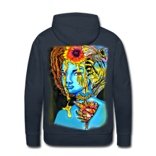 Load image into Gallery viewer, Men’s "Blue Honey" Premium Hoodie - navy
