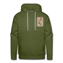 Load image into Gallery viewer, ‘Geisha’Men’s Premium Hoodie - olive green
